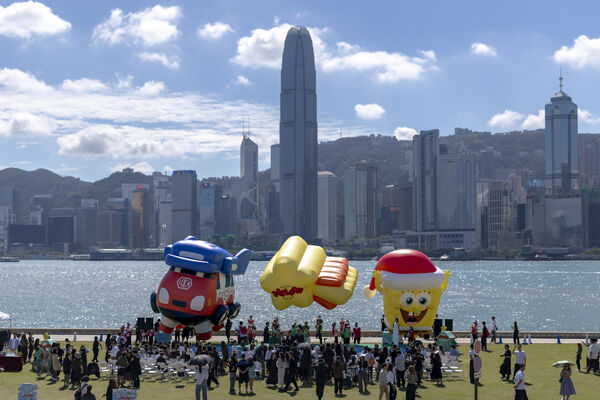 ▲「2025 Merry Balloon Hong Kong」將於11月24日至2026年1月4日開跑。（圖／主辦方提供）