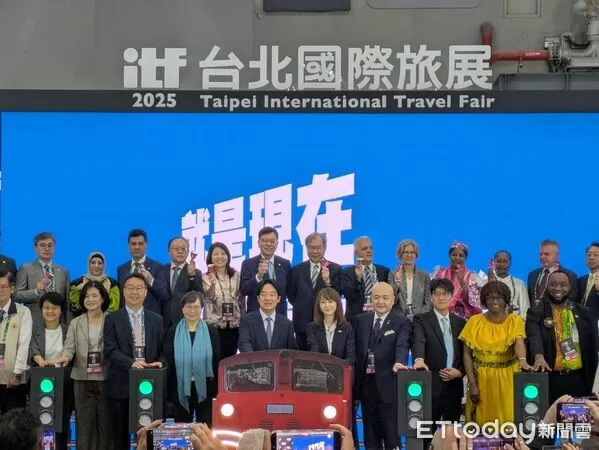 ▲ITF台北國際旅展開幕。（圖／記者黃士原攝）