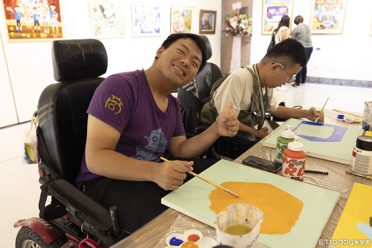 2025畫圈圈美術獎登場　身心障礙學生以畫筆寫生命