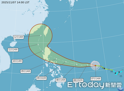 鳳凰颱風路徑西修「不排除穿越台灣」　下周一起豪雨連3天