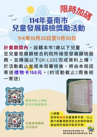 ▲「老師說我們家的孩子講話比較慢，這樣需要特別帶去看醫生嗎？」（圖／台南市衛生局提供）