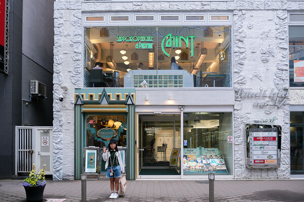 ▲▼日本北海道札幌人氣鬆餅芭菲店「Sapporo Pancake＆Parfait Last Mint」，電視First Love拍攝地。（圖／部落客飛天璇提供）