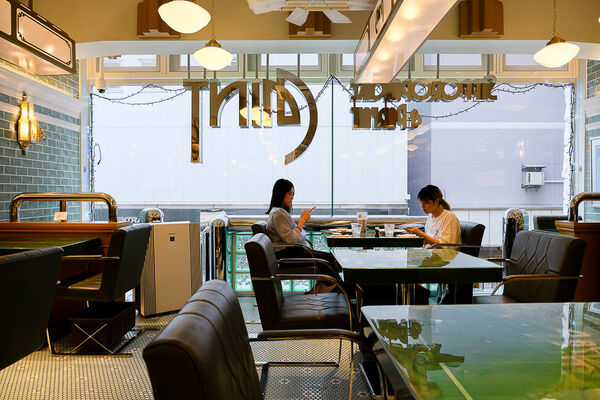 ▲▼日本北海道札幌人氣鬆餅芭菲店「Sapporo Pancake＆Parfait Last Mint」，電視First Love拍攝地。（圖／部落客飛天璇提供）