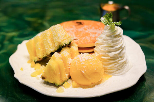 ▲▼日本北海道札幌人氣鬆餅芭菲店「Sapporo Pancake＆Parfait Last Mint」，電視First Love拍攝地。（圖／部落客飛天璇提供）
