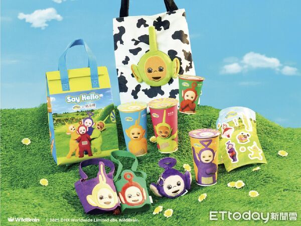 ▲▼「鶴茶樓」跨界找來全球知名人氣IP《天線寶寶》展開聯名活動 。（圖／鶴茶樓提供）