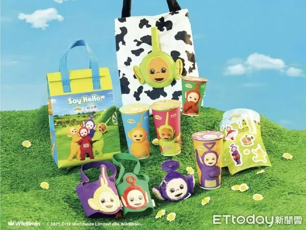 ▲▼「鶴茶樓」跨界找來全球知名人氣IP《天線寶寶》展開聯名活動 。（圖／鶴茶樓提供）