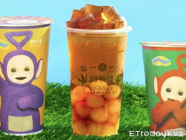 ▲▼「鶴茶樓」跨界找來全球知名人氣IP《天線寶寶》展開聯名活動 。（圖／鶴茶樓提供）