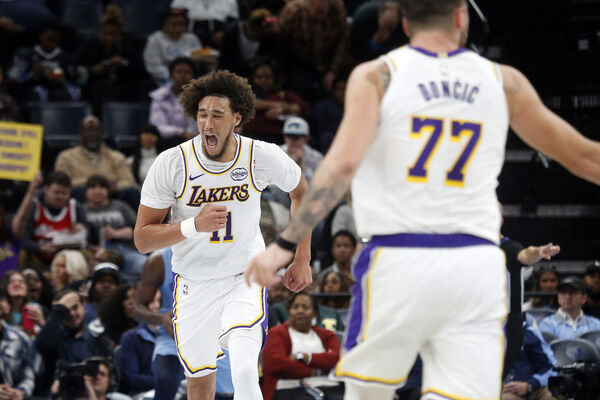 ▲▼湖人海斯。（圖／路透）