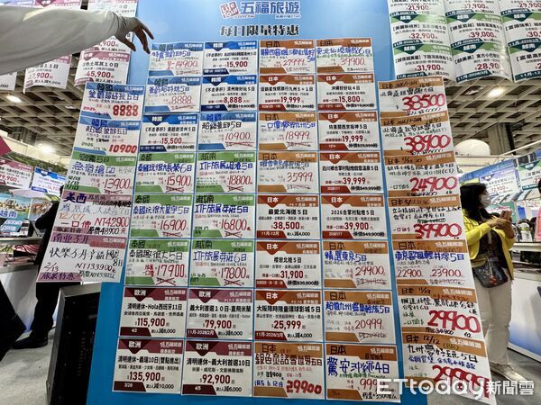 ▲2025ITF台北國際旅展今（7日）登場,ITF台北國際旅展,旅展。（圖／記者彭懷玉攝）