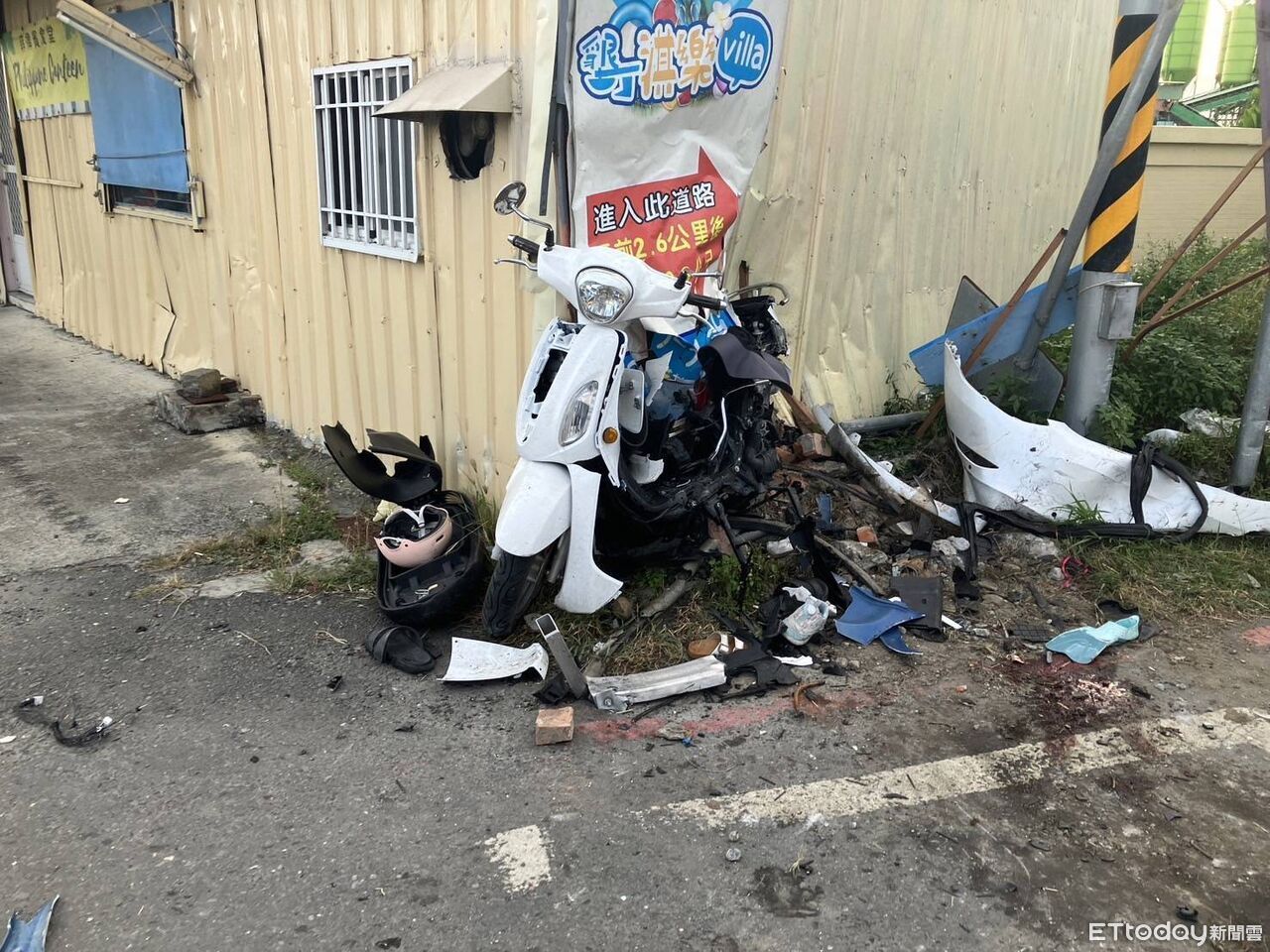 1家4口墾丁慶生變死別!26歲特斯拉爸撞水泥車亡...相驗結果曝