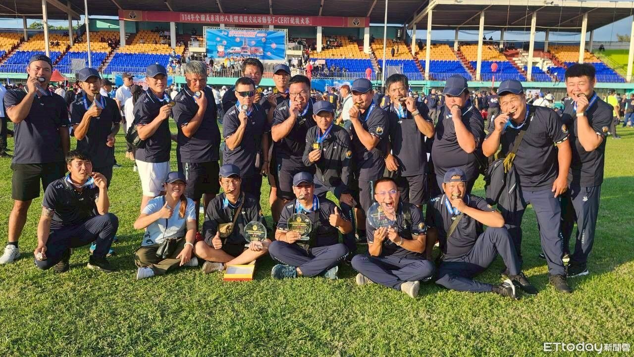 競技為實戰做準備！花蓮義消第三大隊　全國體技能名列前茅