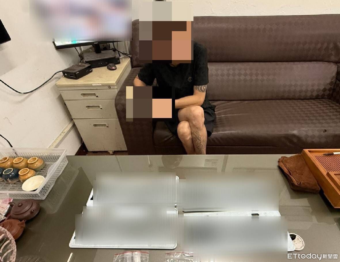 深夜撞車秒掉頭落跑！台中男掛假車牌被逮　家裡還有3塊