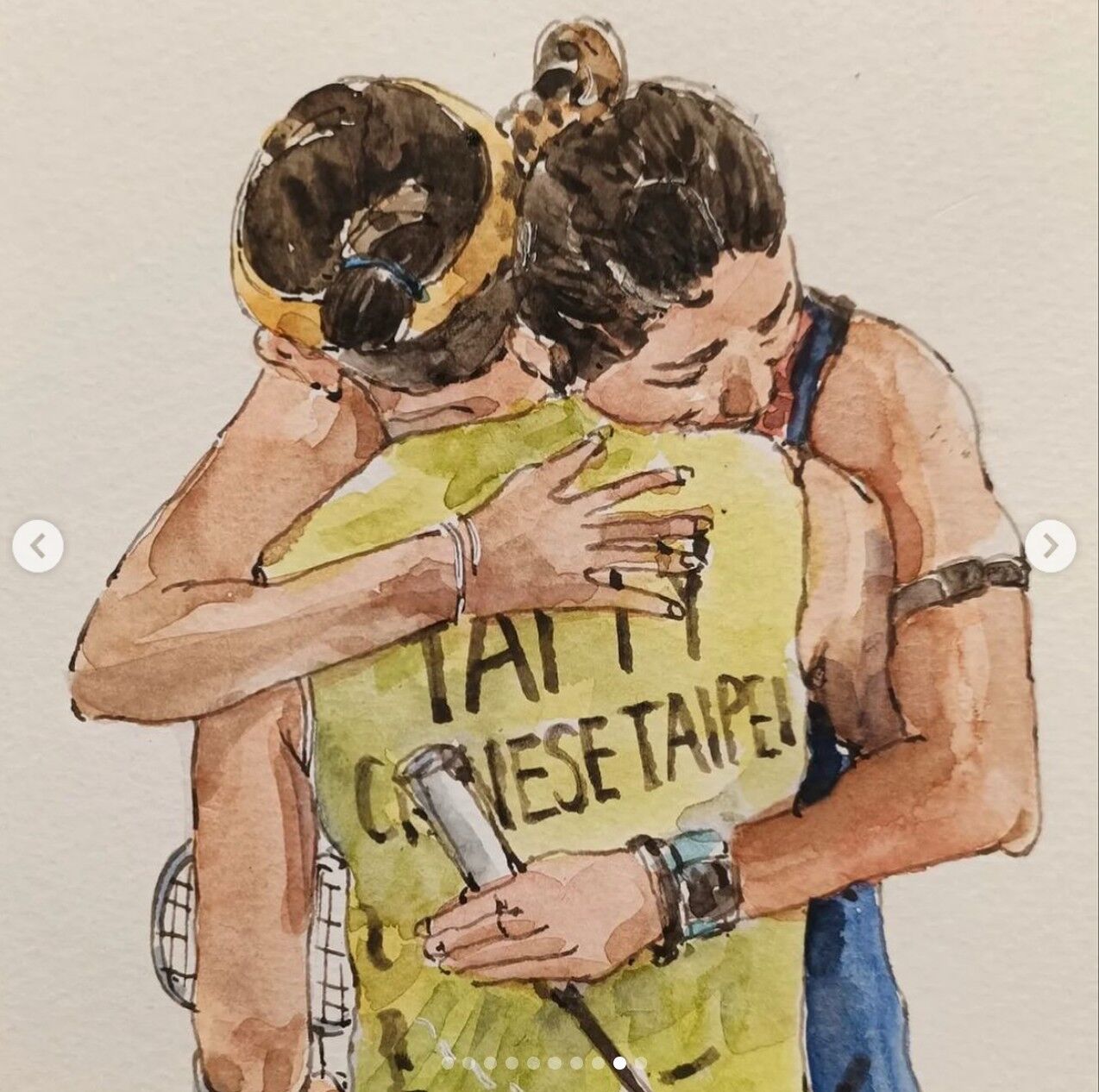 ▲▼泰國名將依瑟儂連發多張合照，祝福宣布退休的好友戴資穎。（圖／翻攝自IG）