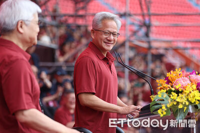 5兆男黃仁勳被要求國語致詞　 感性說「沒台積電就沒輝達」