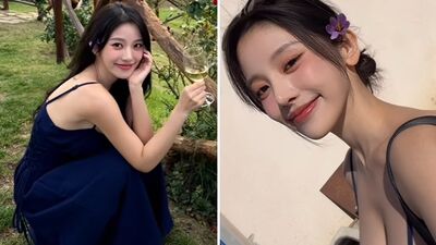 蔡瑞雪「懶得修圖了」！出國被拍原況照  解放細肩帶…半邊外露超兇