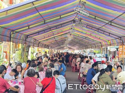 安平觀音亭觀世音菩薩出家紀念日　270桌平安宴逾2千人祝壽