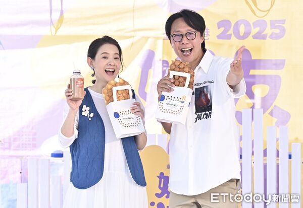 ▲▼ 第三屆「好友港節」活動大使曾寶儀、港仔台爸張啟樂驚喜現身華山文創園區。（圖／記者李毓康攝）