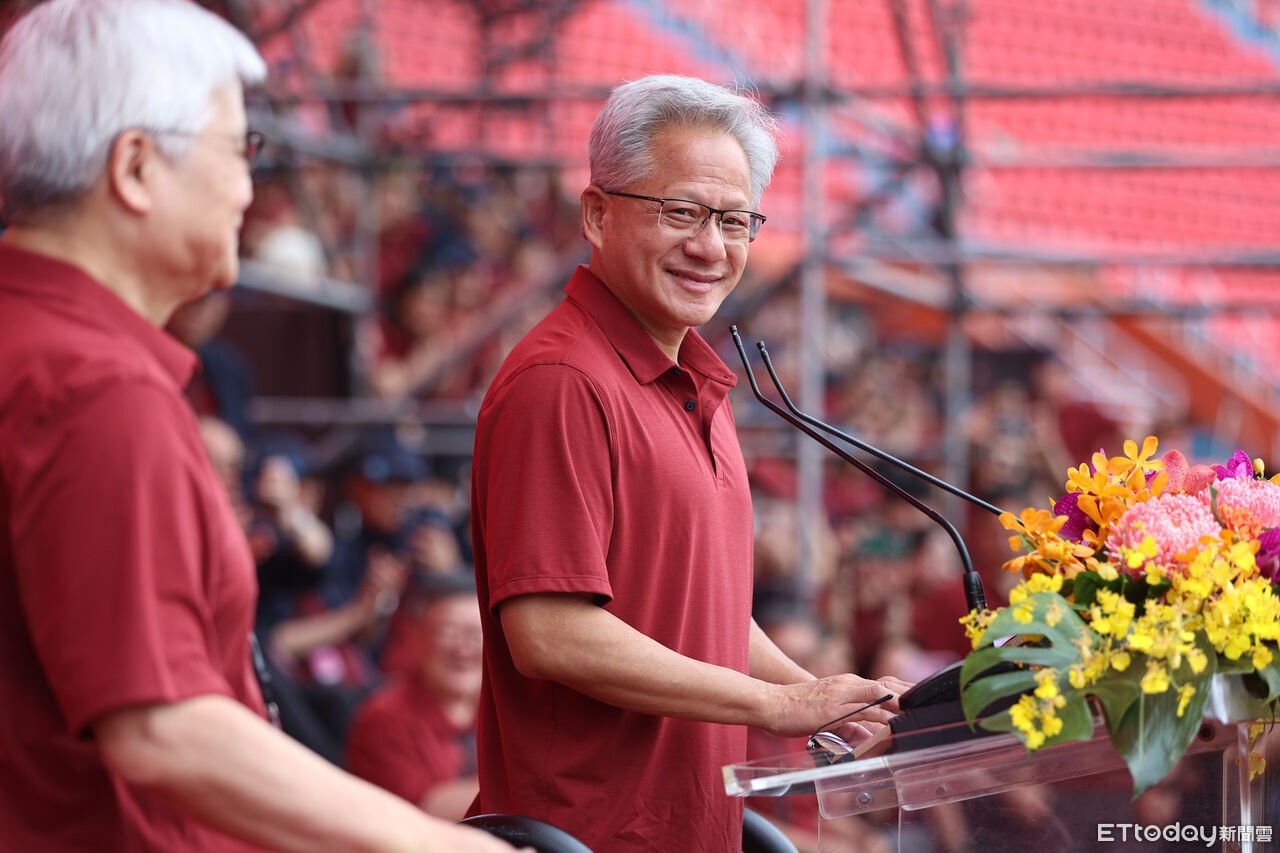 5兆男黃仁勳被要求國語致詞 感性說「沒台積電就沒輝達」