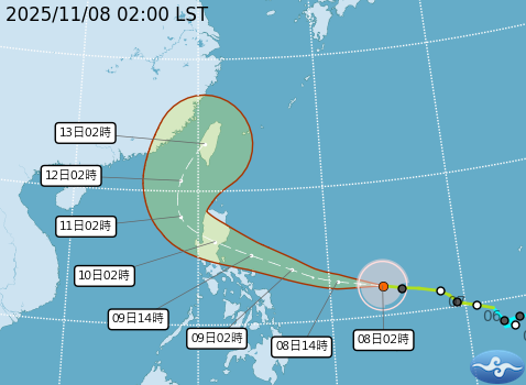 鳳凰颱風估「下周三至周四穿越台灣」 共伴效應炸出強降雨