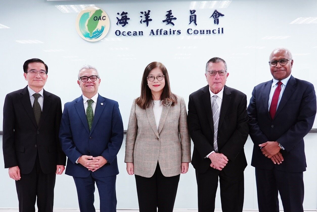 聯合國常任代表赴海委會拜會 管碧玲:感謝長期為台灣仗義發聲