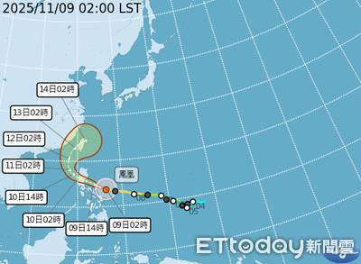 鳳凰可能走百年罕見3.31%路徑　氣象署：類似丹娜絲