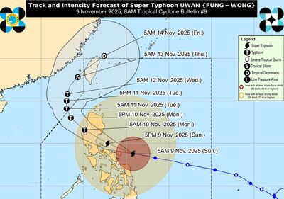鳳凰升級超級颱風！　菲律賓預測「穿越台灣」最新路徑曝光