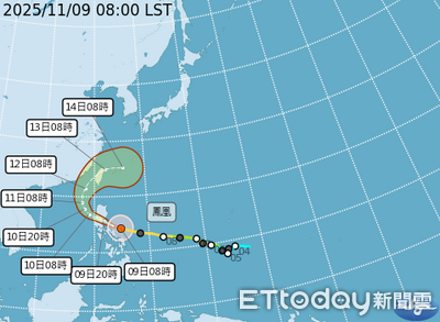 氣象署估明午後發布海警　明後天北東慎防共伴效應