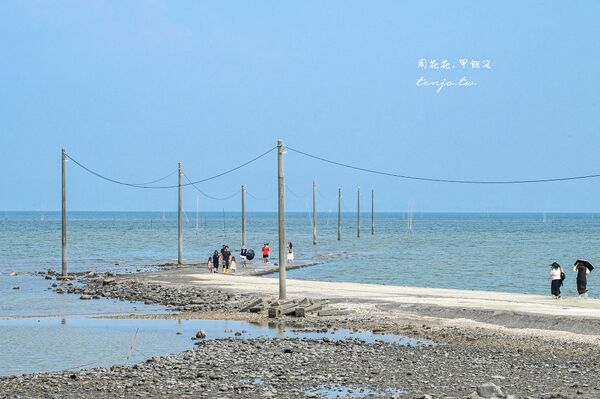 ▲▼佐賀景點推薦「太良町大魚神社海中鳥居」潮汐落差可達六米！（圖／部落客周花花提供）