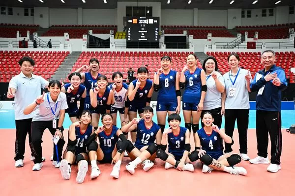 ▲中華隊奪U16女排亞錦賽亞軍，創隊史最佳紀錄。（圖／AVC 亞洲排球聯合會提供）