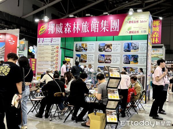 ▲2025ITF台北國際旅展,挪威森林旅館集團。（圖／記者彭懷玉攝）