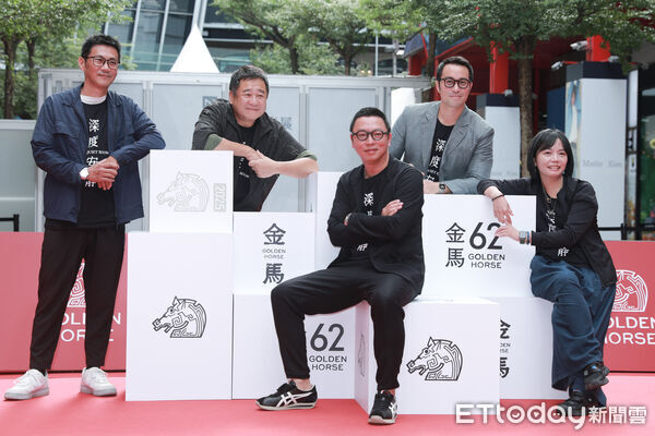 ▲▼《深度安靜》導演沈可尚、監製瞿友寧、陳大璞、蔡珮玲、張孝全金馬星光舞台活動-導演沈可尚、監製瞿友寧、陳大璞、蔡珮玲、張孝全。（圖／記者周宸亘攝）