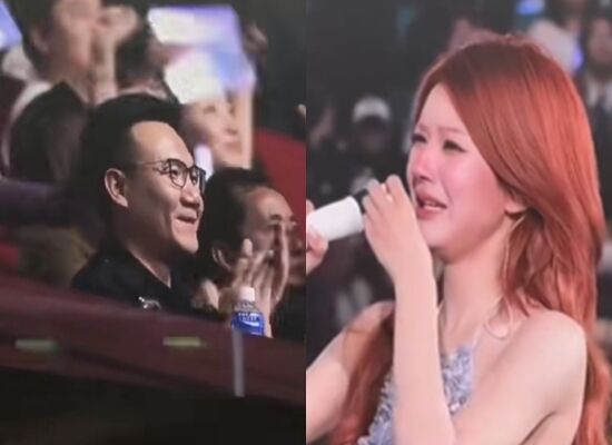 ▲趙露思重回舞台。（圖／翻攝自微博）