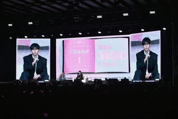 ▲▼秋泳愚在台灣認出粉絲！呆萌喊「她跟我一起飛來，就坐我旁邊」。（圖／D-SHOW提供）