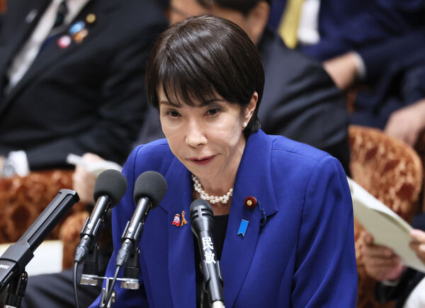 ▲▼日本首相高市早苗7日接受眾議院預算委員會質詢。（圖／達志影像／美聯社）