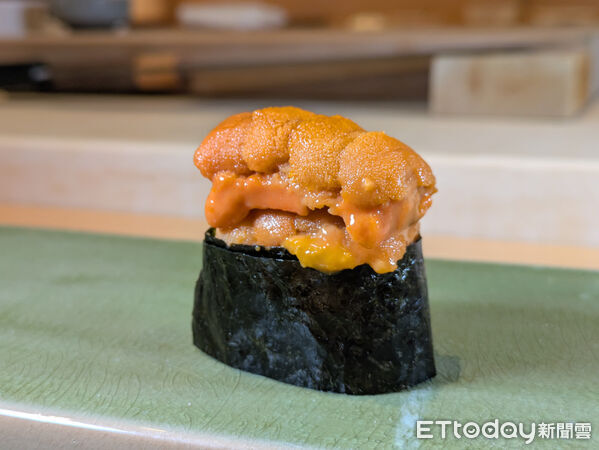 ▲壽司芳大閘蟹套餐。（圖／記者黃士原攝）