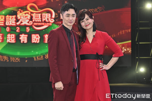 ▲▼宋逸民、陳維齡進棚錄製《聖誕音樂慶典》。（圖／記者李毓康攝）