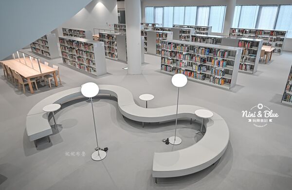 ▲▼「台中綠美圖」台灣首座結合美術館與市立圖書館的複合式文化場館。（圖／部落客NINI AND BLUE提供）