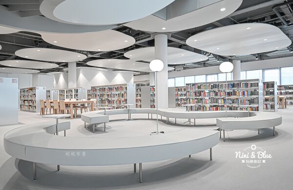 ▲▼「台中綠美圖」台灣首座結合美術館與市立圖書館的複合式文化場館。（圖／部落客NINI AND BLUE提供）