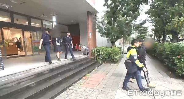 ▲警方與陳母裡應外合，逮捕陳女及負責監控的男子。（圖／記者陸運陞翻攝）