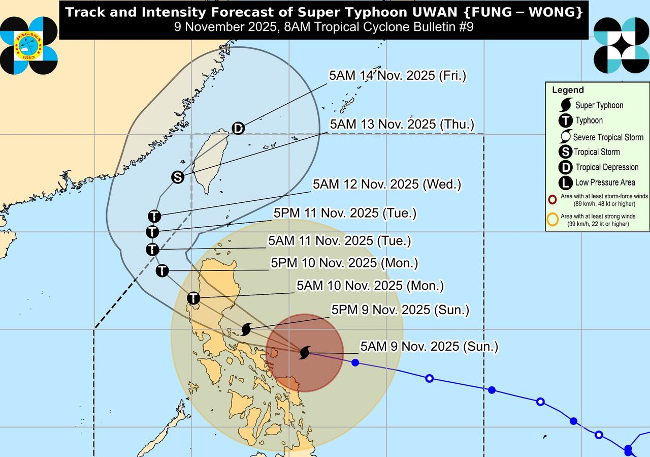 鳳凰升級超級颱風！　菲律賓預測「穿越台灣」最新路徑曝光