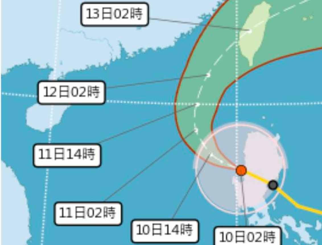 ▲三高山農場於11月11日(二)下午14時起實施休園，場區暫停對外開放，並視天侯狀況重新開園營業。（圖／中央氣象署、清境農場提供）