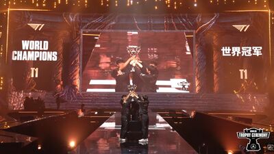 快訊/《英雄聯盟》T1奪世界冠軍完成三連霸!Faker六冠王再造傳奇