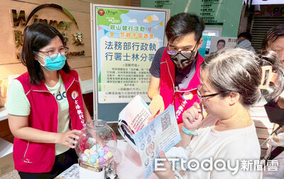 「拍寶」出任務!士林分署進駐三總園遊會 防詐闖關趣味滿分