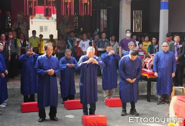 ▲▼台中市市定古蹟張廖家廟今舉辦秋季祭祖。（圖／台中市政府提供，下同）