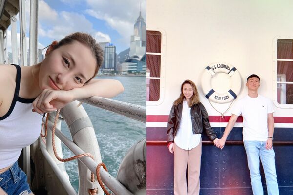 ▲▼何超雲疑擁新歡「神秘男背後摟腰」照片曝。（圖／翻攝自Instagram／florinda.ho）