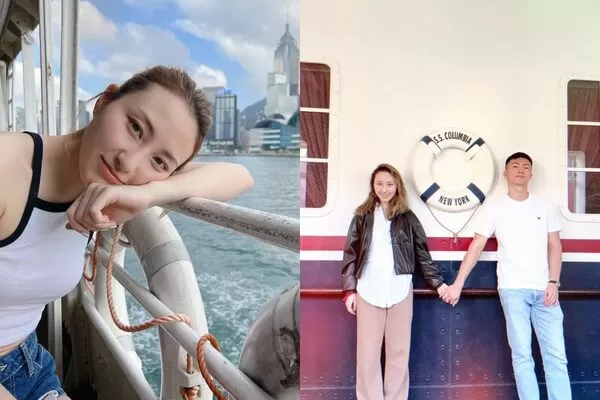 ▲▼何超雲疑擁新歡「神秘男背後摟腰」照片曝。（圖／翻攝自Instagram／florinda.ho）