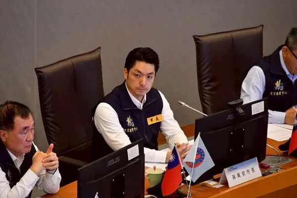 ▲台北市長蔣萬安出席鳳凰颱風整備會議。（圖／北市府提供）