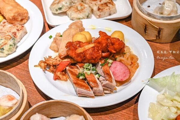 ▲▼台北港式吃到飽「村民食堂廚窗港點」！豐盛手工現做港點，CP值高近士林站。（圖／部落客周花花提供）