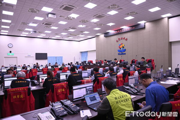 ▲花蓮縣政府今日上午召開整備會議由縣長徐榛蔚親自指揮主持。（圖／花蓮縣政府提供，下同）