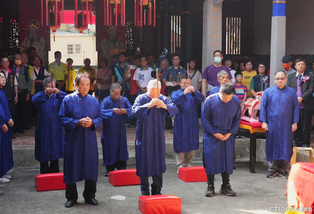 中台灣祠堂建築典範 百年市定古蹟張廖家廟秋季祭祖